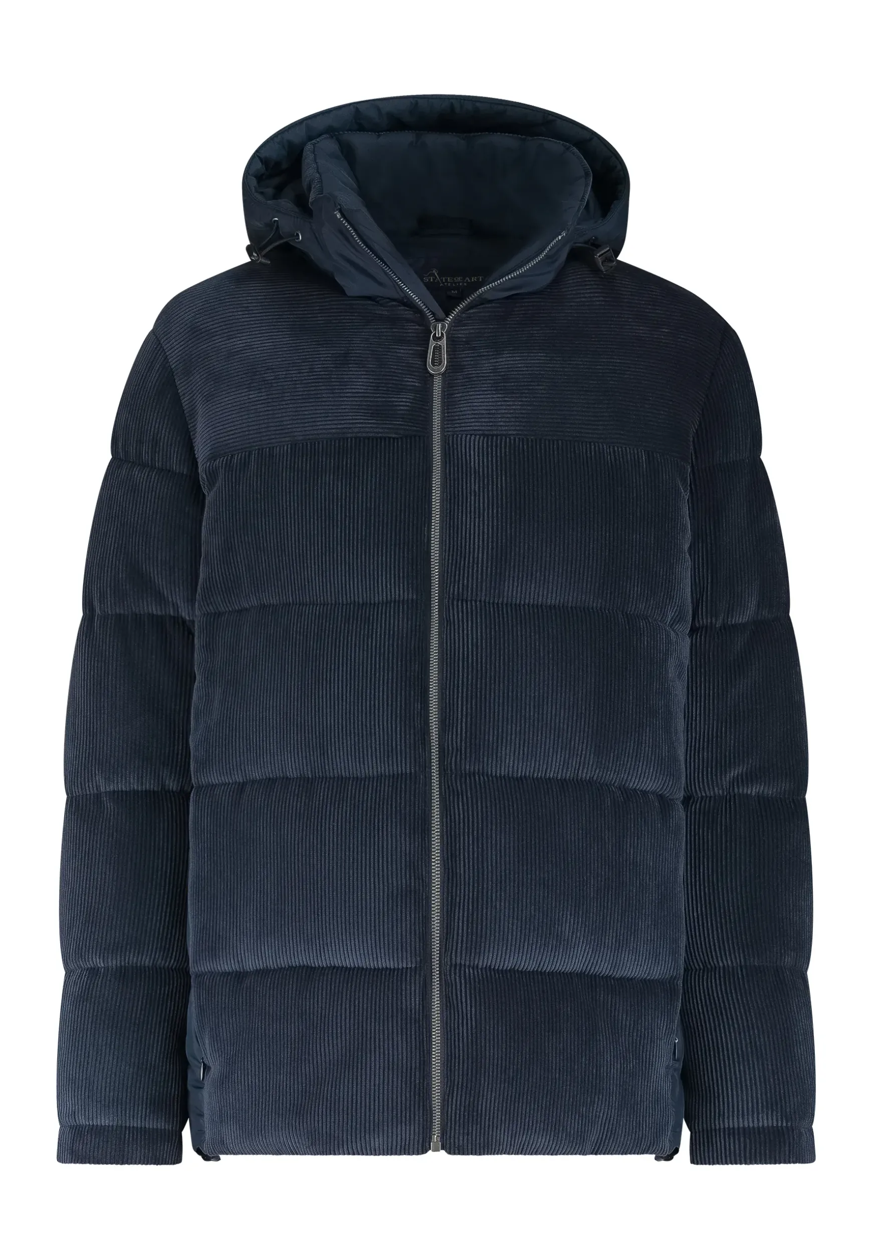 ATELIER corduroy jas met capuchon