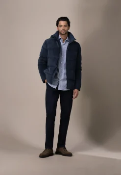 ATELIER corduroy jas met capuchon
