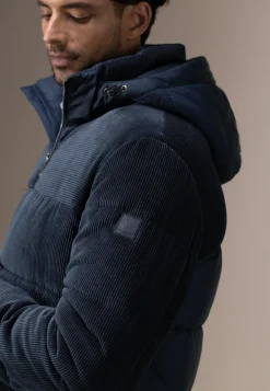 ATELIER corduroy jas met capuchon