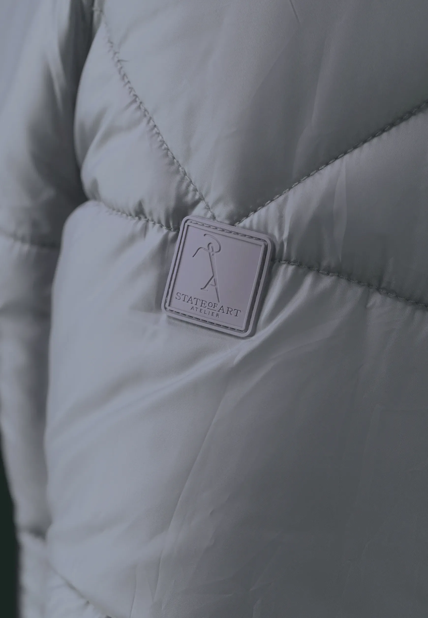 ATELIER omkeerbare parka met capuchon