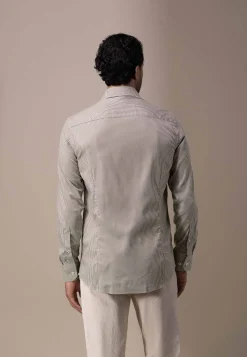 ATELIER twill overhemd met ruitdessin