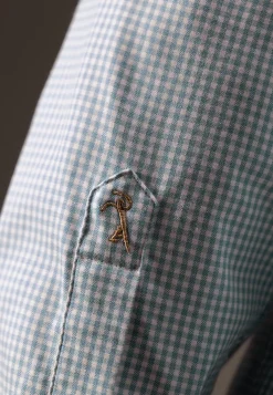 ATELIER twill overhemd met ruitdessin