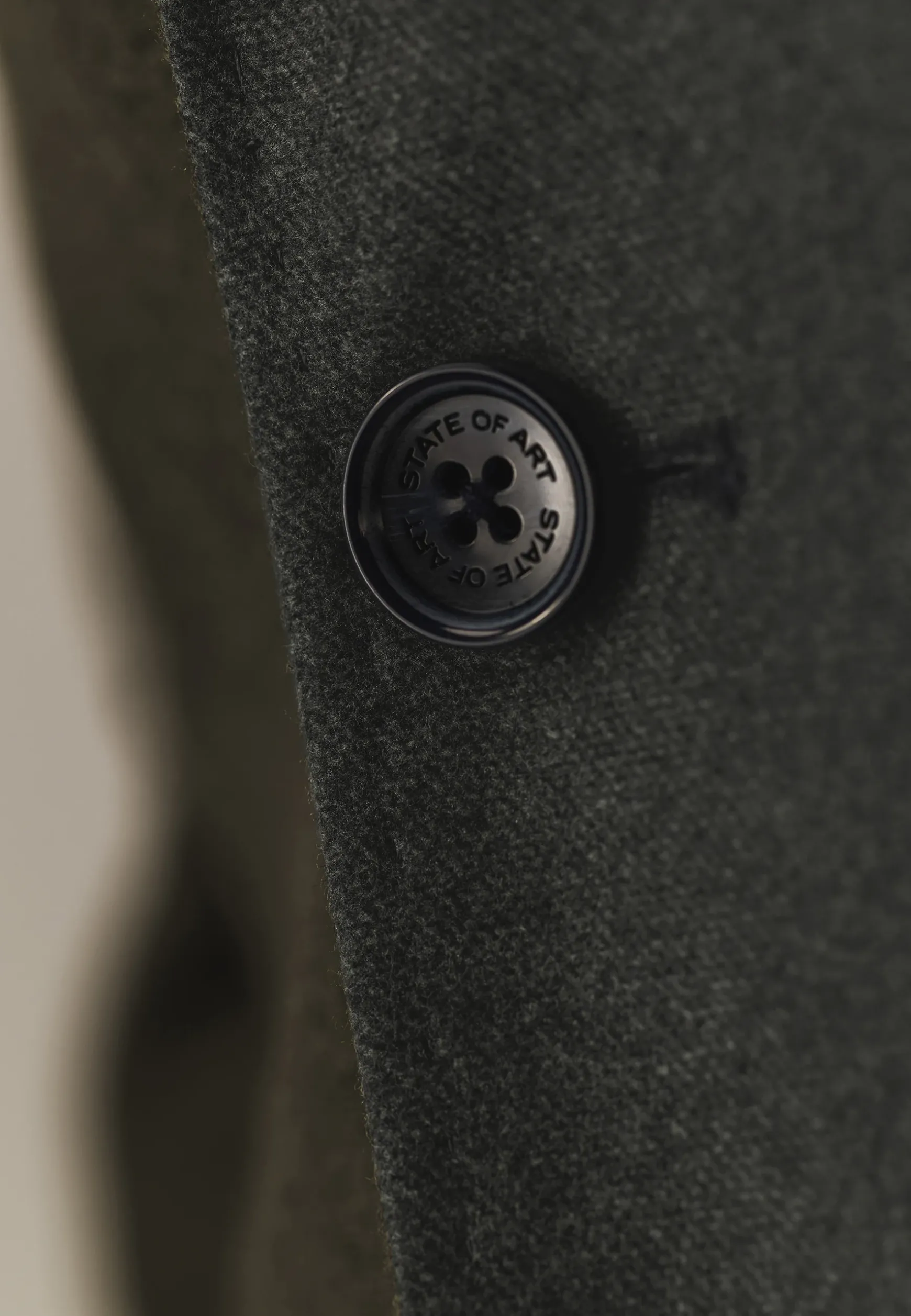 Blazer met stretch en klepzakken