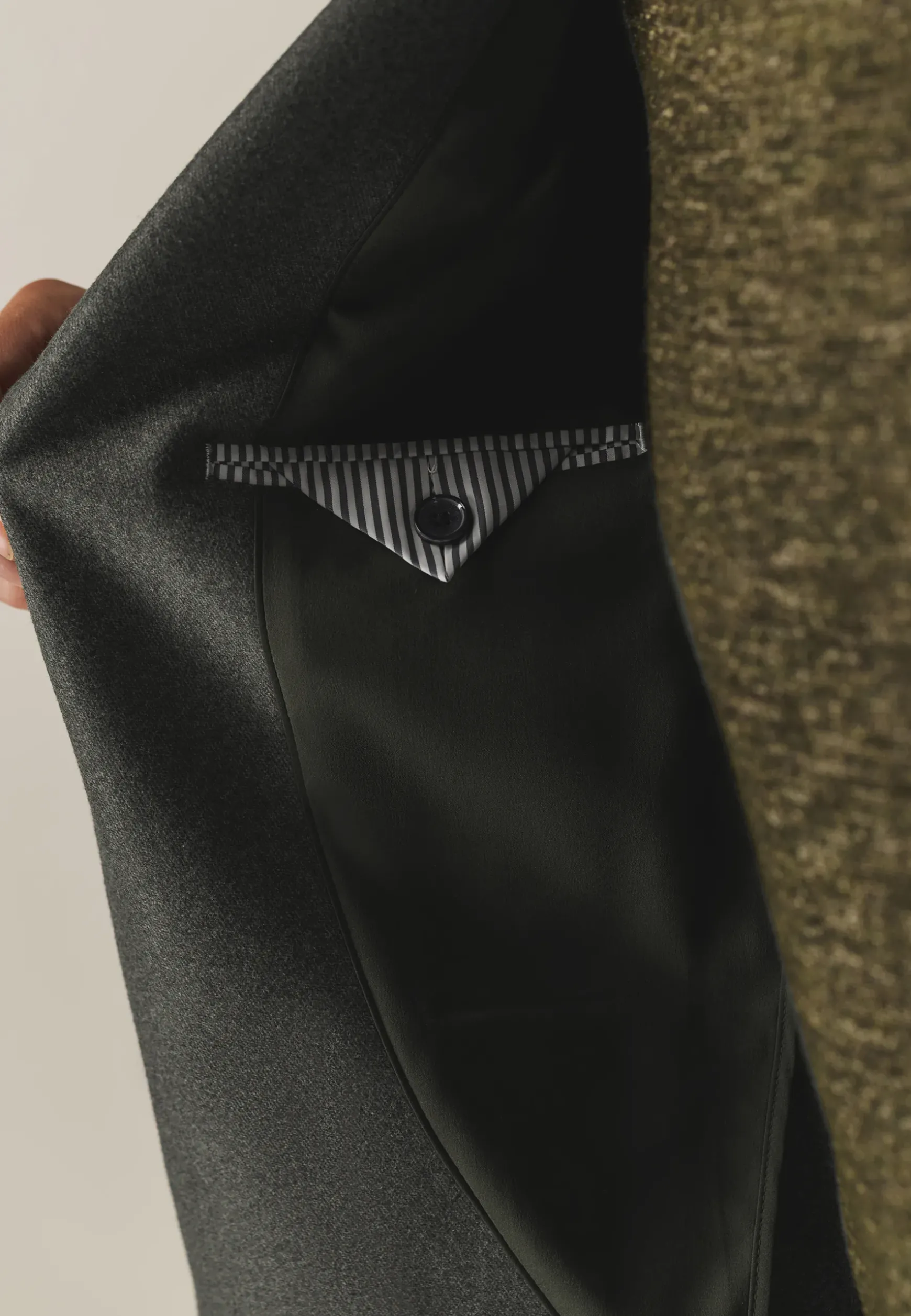 Blazer met stretch en klepzakken