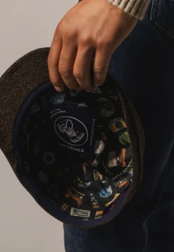 City Sport newsboy cap van wol