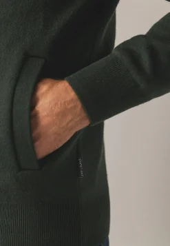 Dubbelgebreid vest met steekzakken