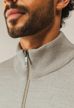 Dubbelgebreid vest met steekzakken