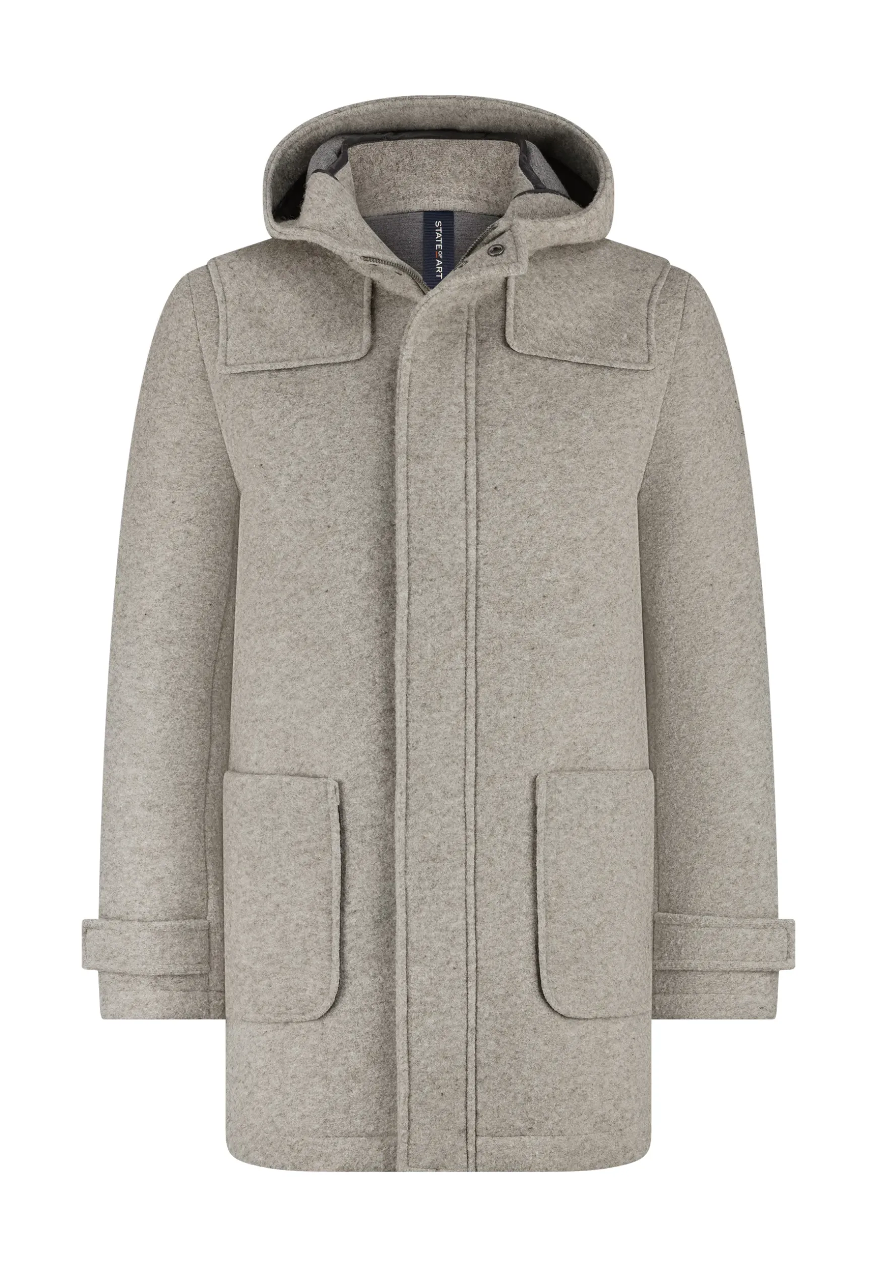 Duffelcoat met capuchon
