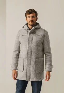 Duffelcoat met capuchon