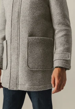 Duffelcoat met capuchon