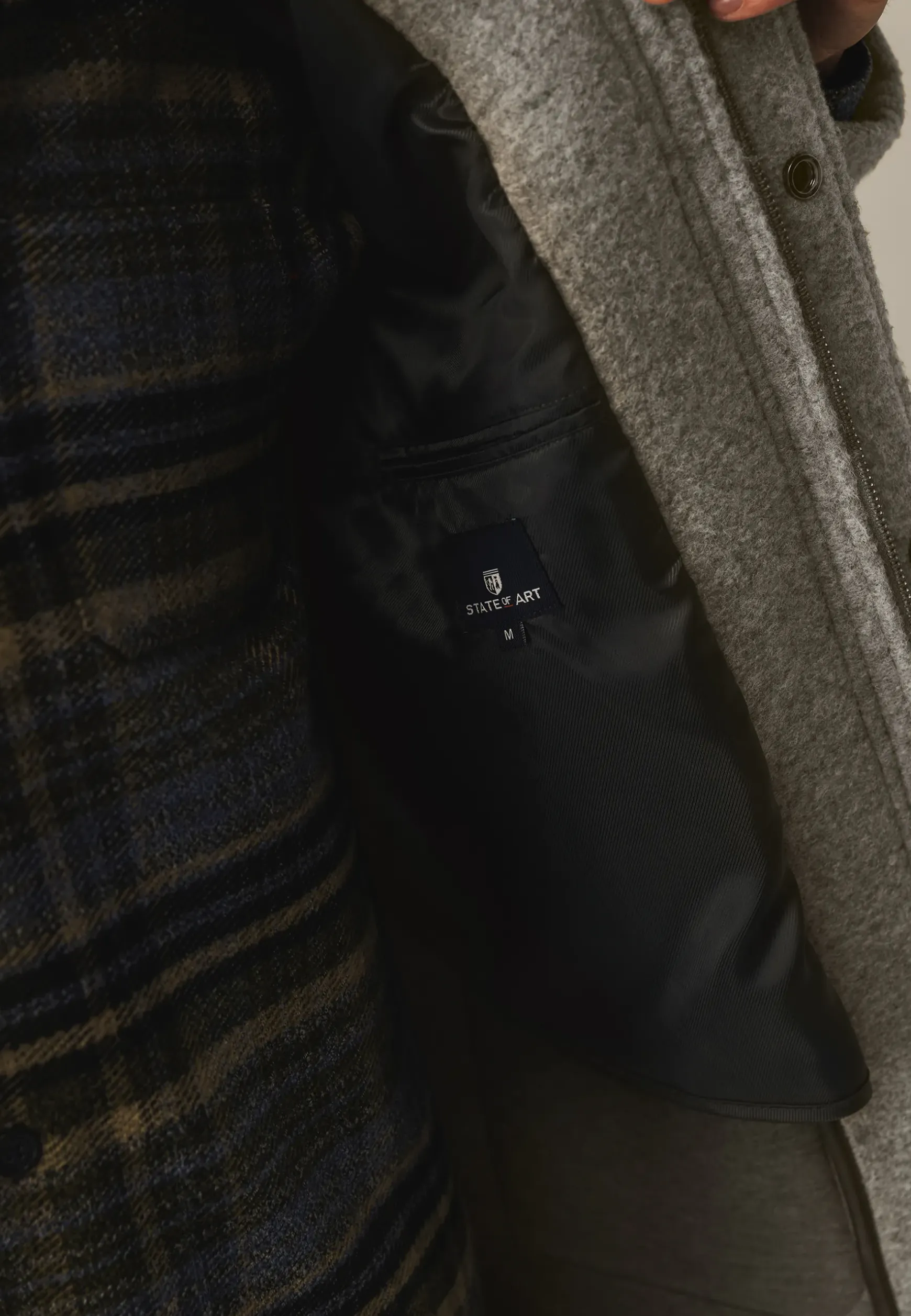 Duffelcoat met capuchon
