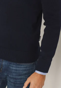 ESSENTIALS trui van een wol-mix