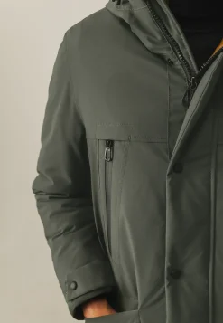 Functionele parka met capuchon