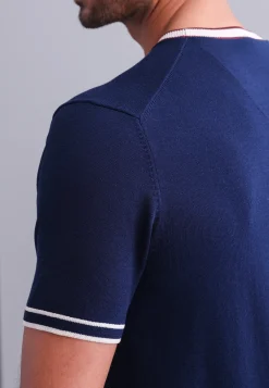 Gebreid T-shirt van een lyocellmix