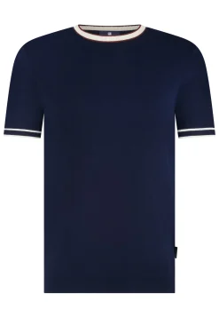 Gebreid T-shirt van een lyocellmix