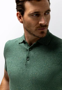 Gemêleerde polo van katoen-polyester