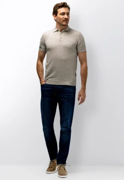 Gemêleerde polo van katoen-polyester