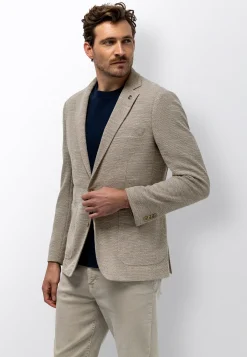 Gemêleerde regular fit blazer