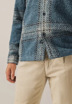Geruit overshirt met borstzakken