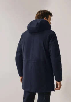 Gewatteerde parka met capuchon