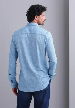 Jersey overhemd van katoen