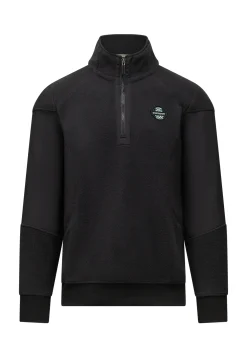 LE MANS CLASSIC polar fleece sweatshirt met halve rits