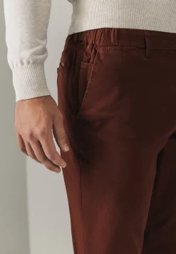 NAVIGATOR twill chino in stretchstof