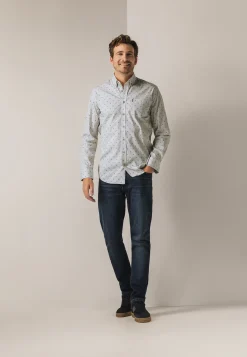 Overhemd met all-over print