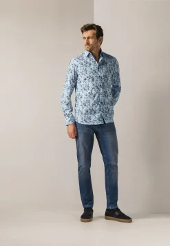 Overhemd met botanische print