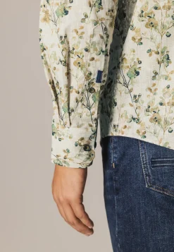 Overhemd met botanische print