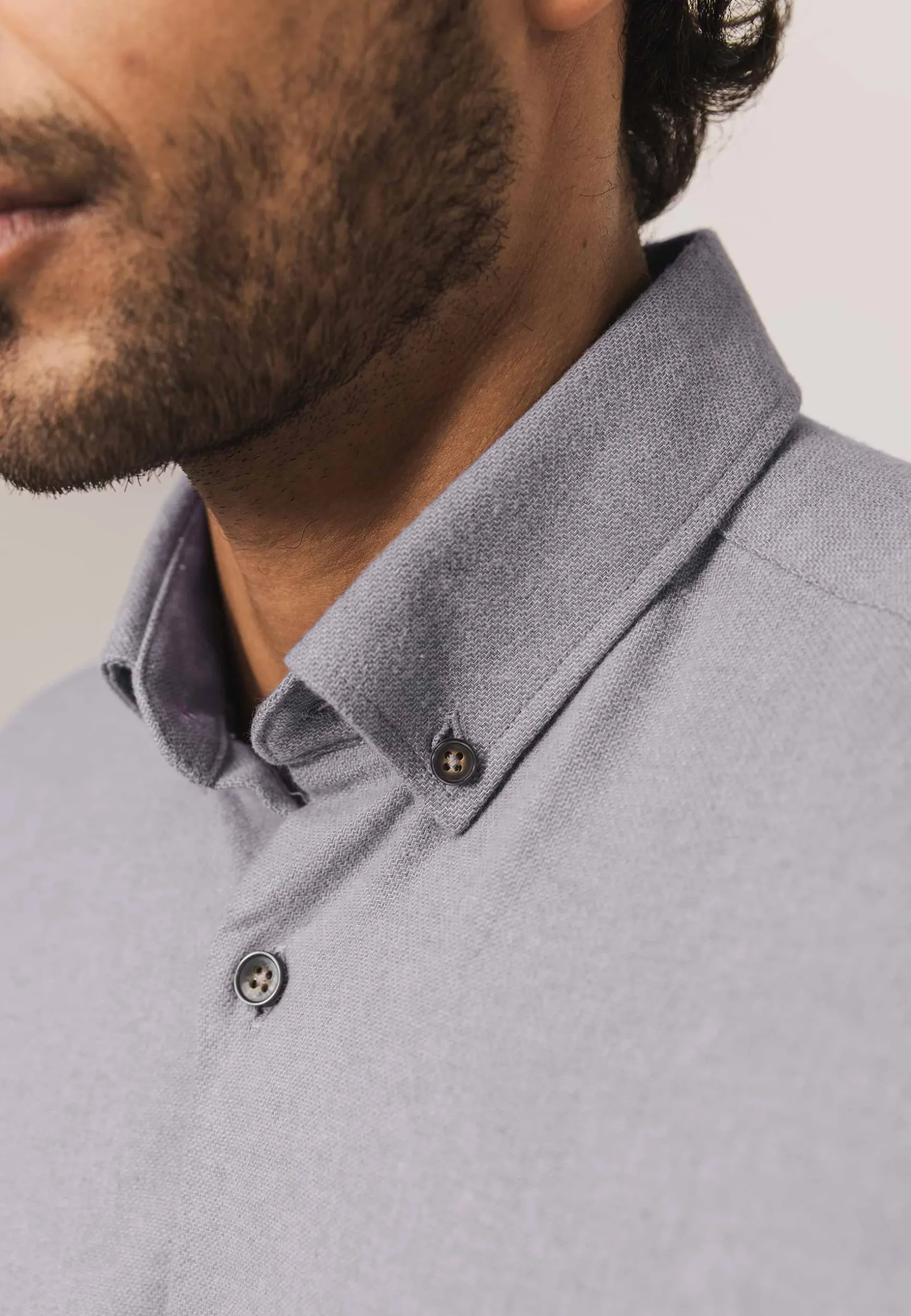 Overhemd met button-downkraag