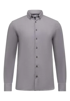 Overhemd met button-downkraag