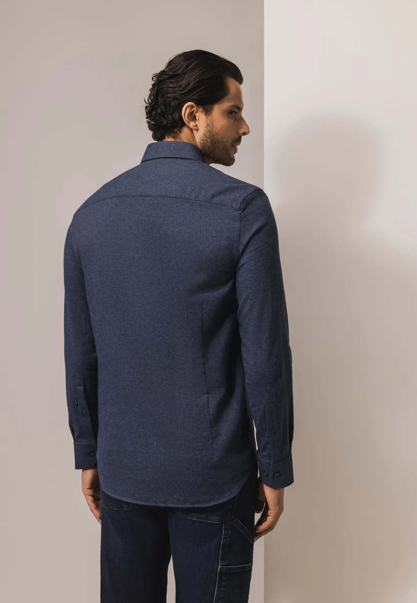 Overhemd met button-downkraag