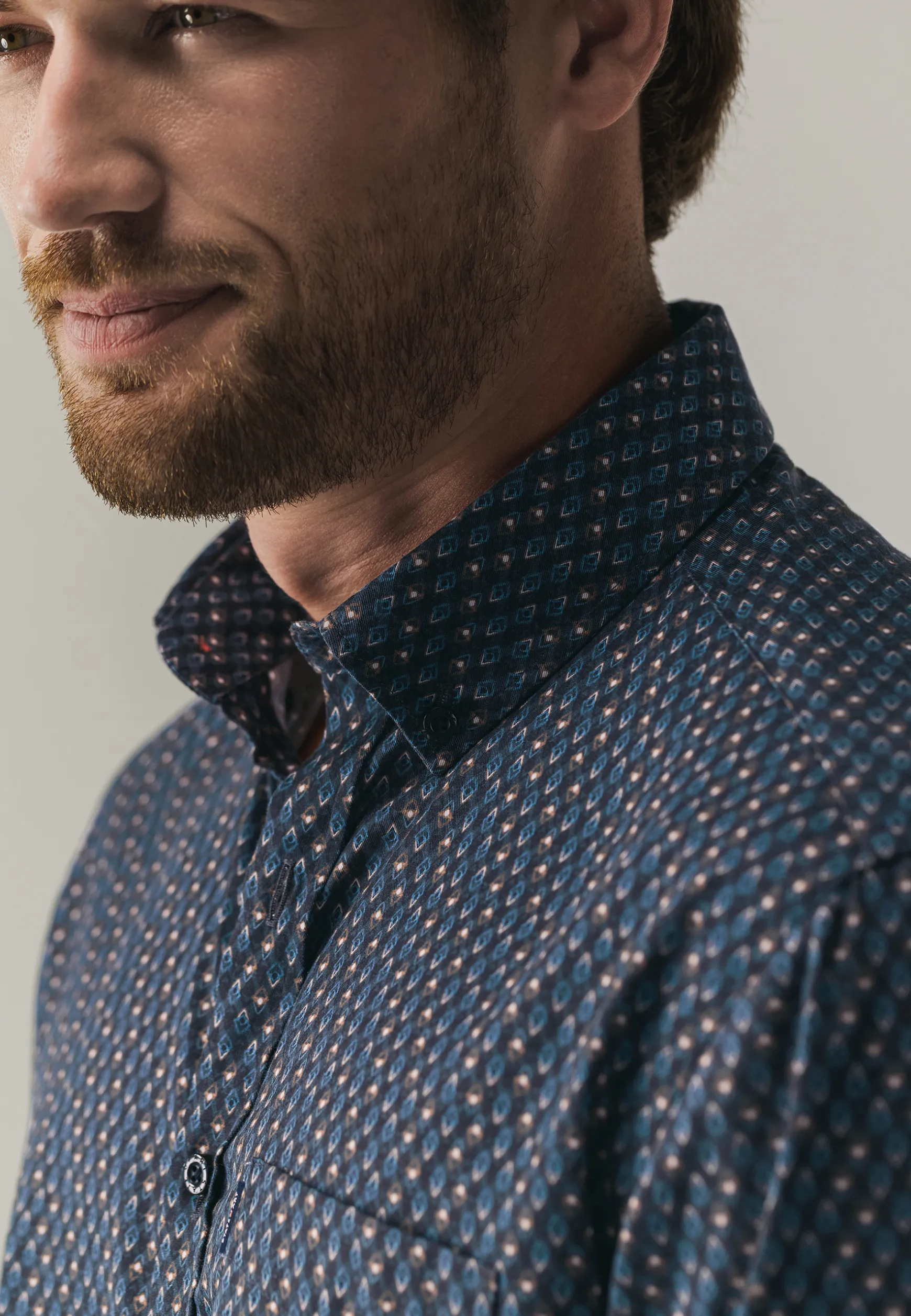 Overhemd met geometrische print