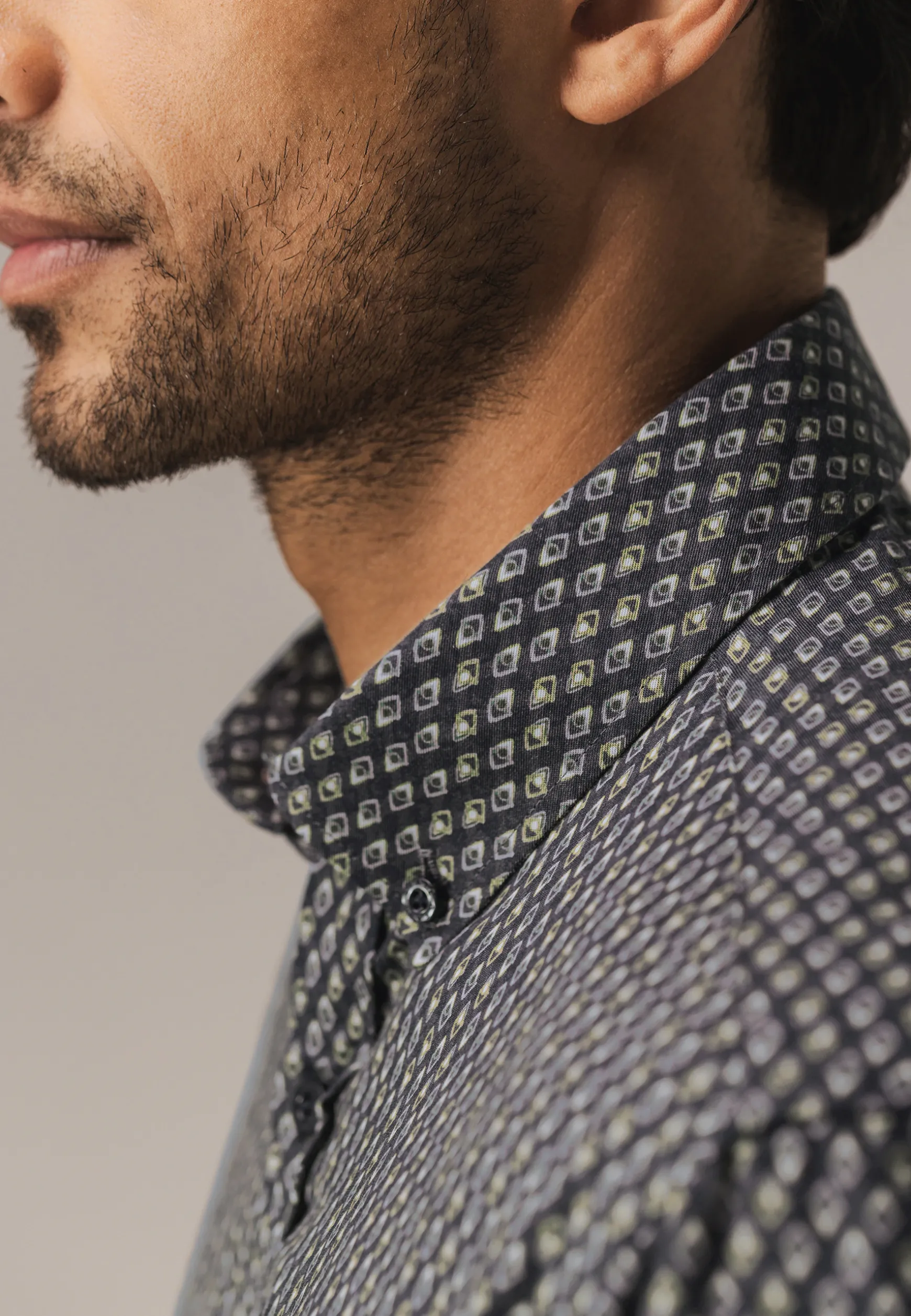 Overhemd met geometrische print
