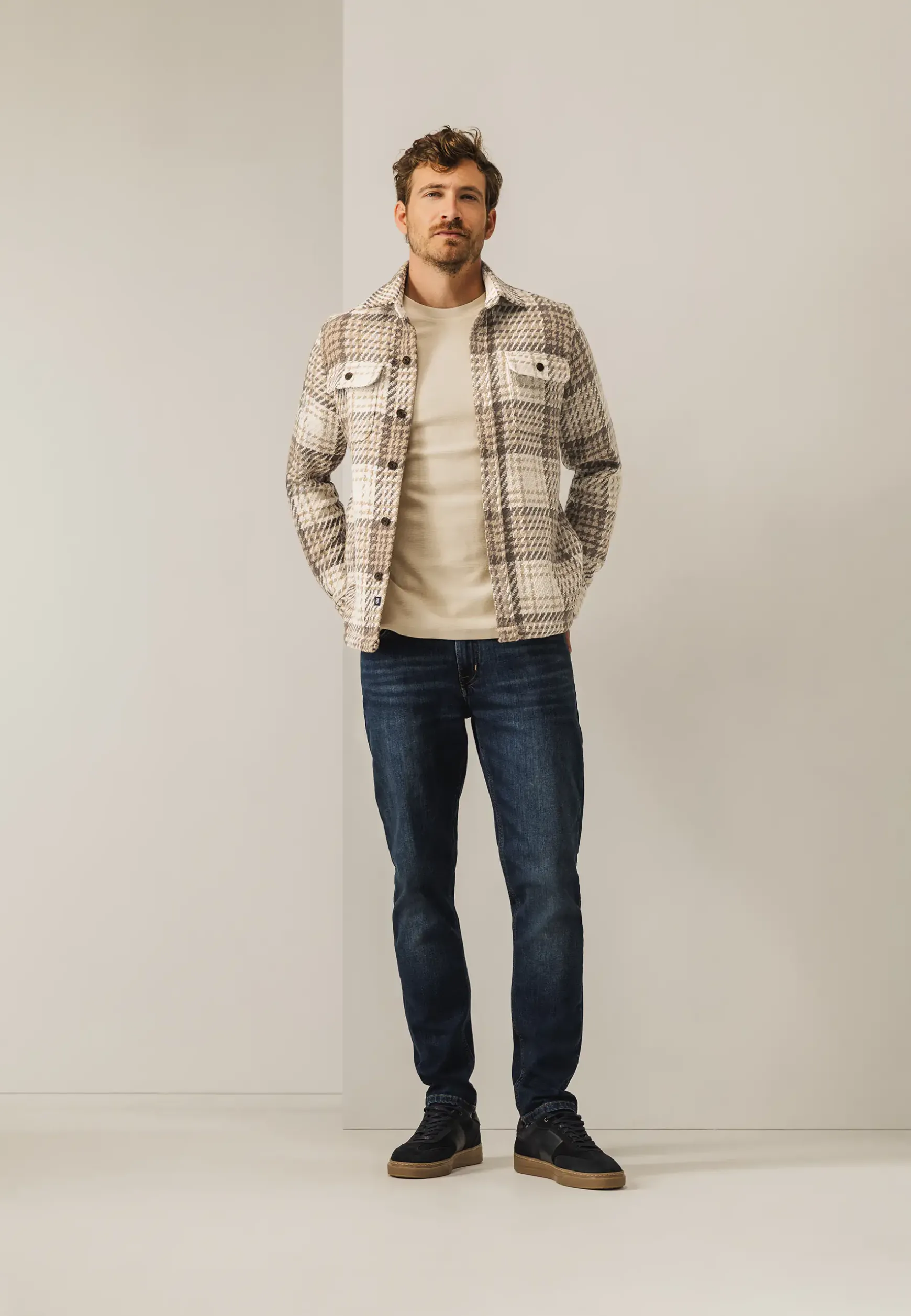 Overshirt met twee klepzakken