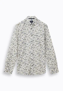 Poplin overhemd met bloemenprint