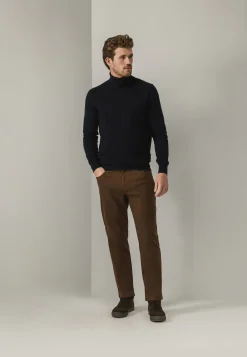 RACER corduroy 5-pocket in stretchstof