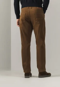 RACER corduroy 5-pocket in stretchstof