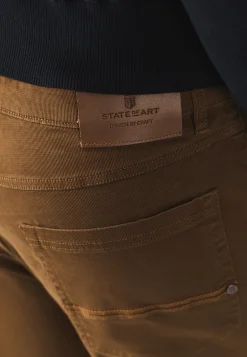 RACER corduroy 5-pocket in stretchstof