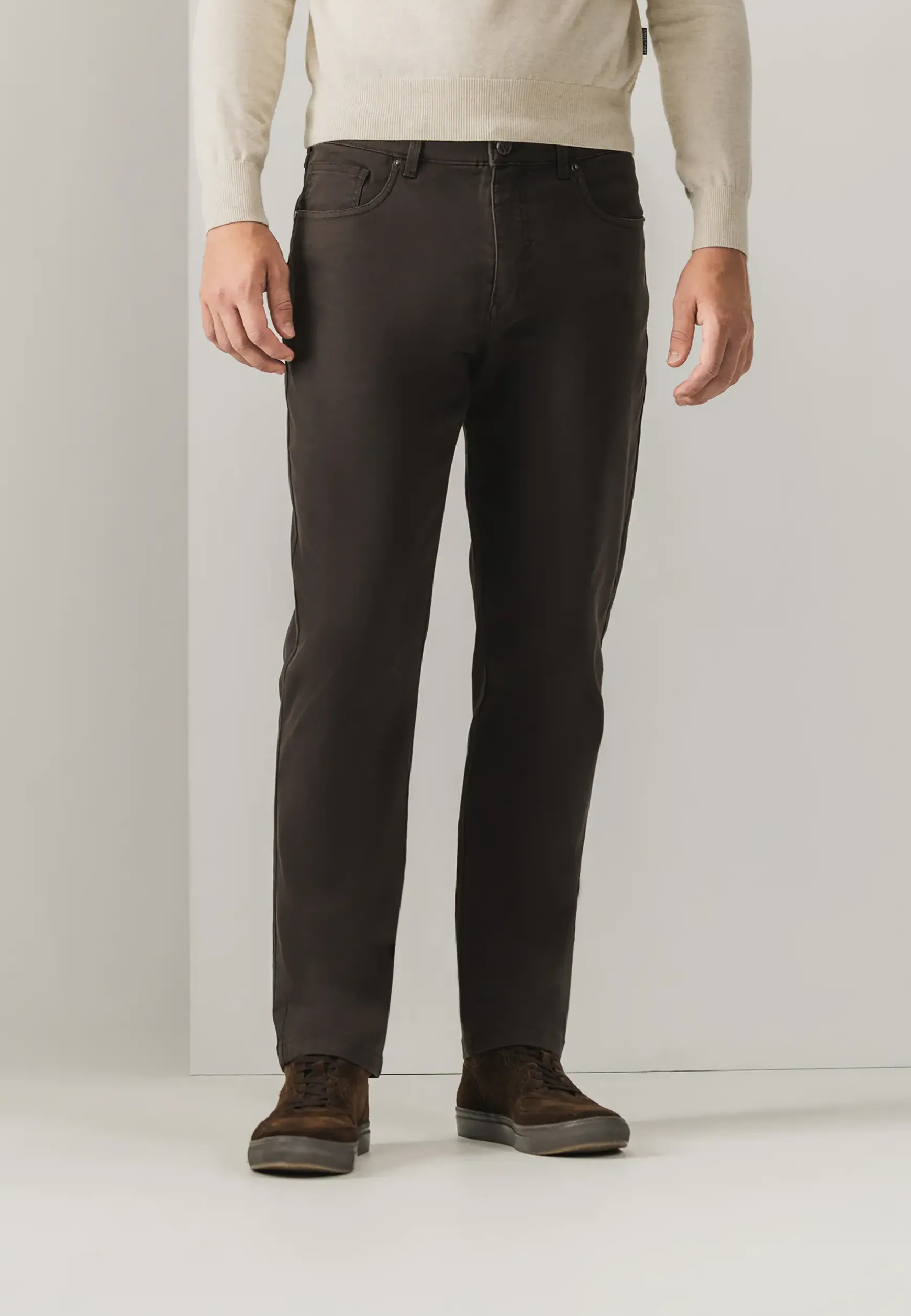 RACER corduroy 5-pocket in stretchstof