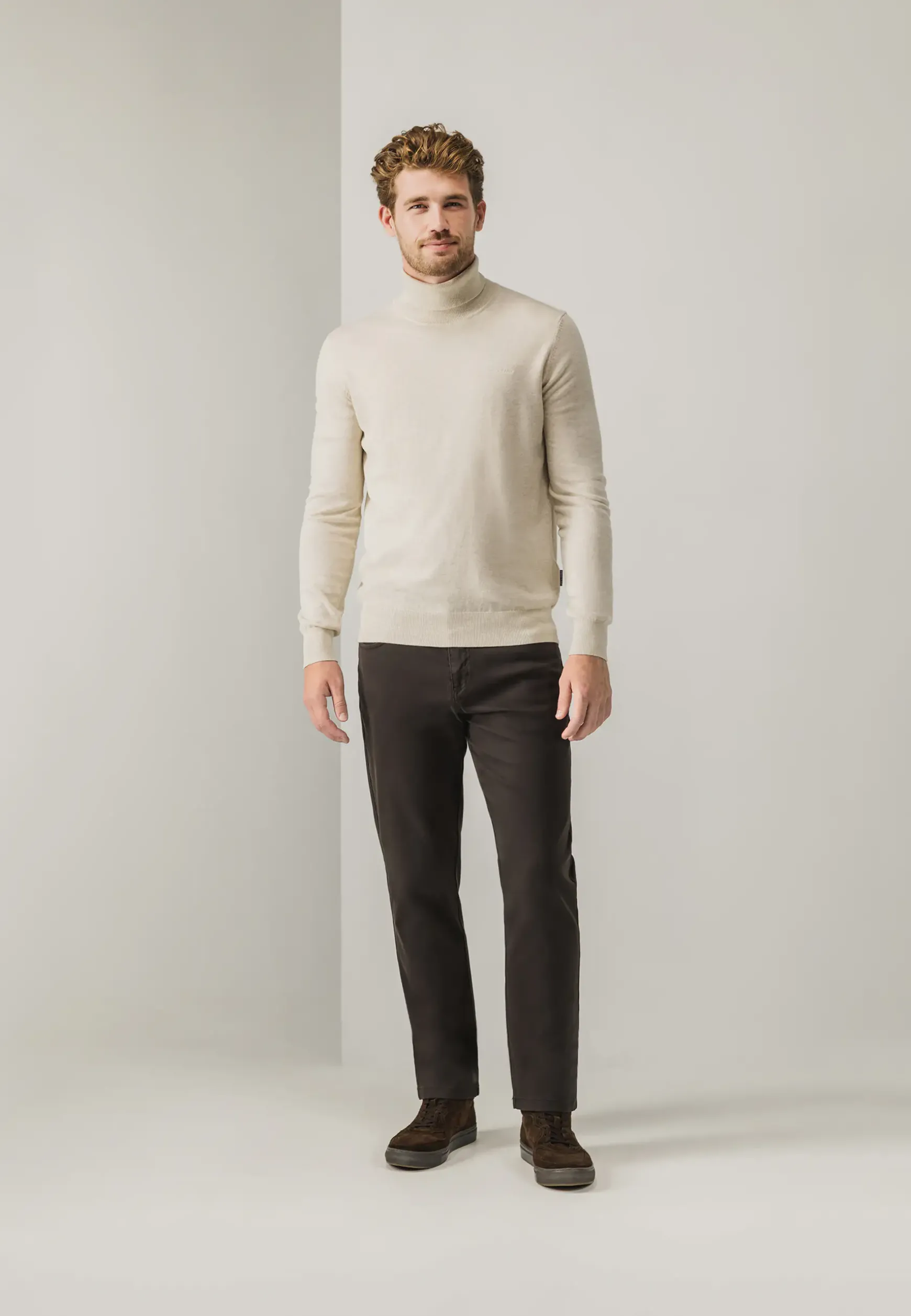 RACER corduroy 5-pocket in stretchstof