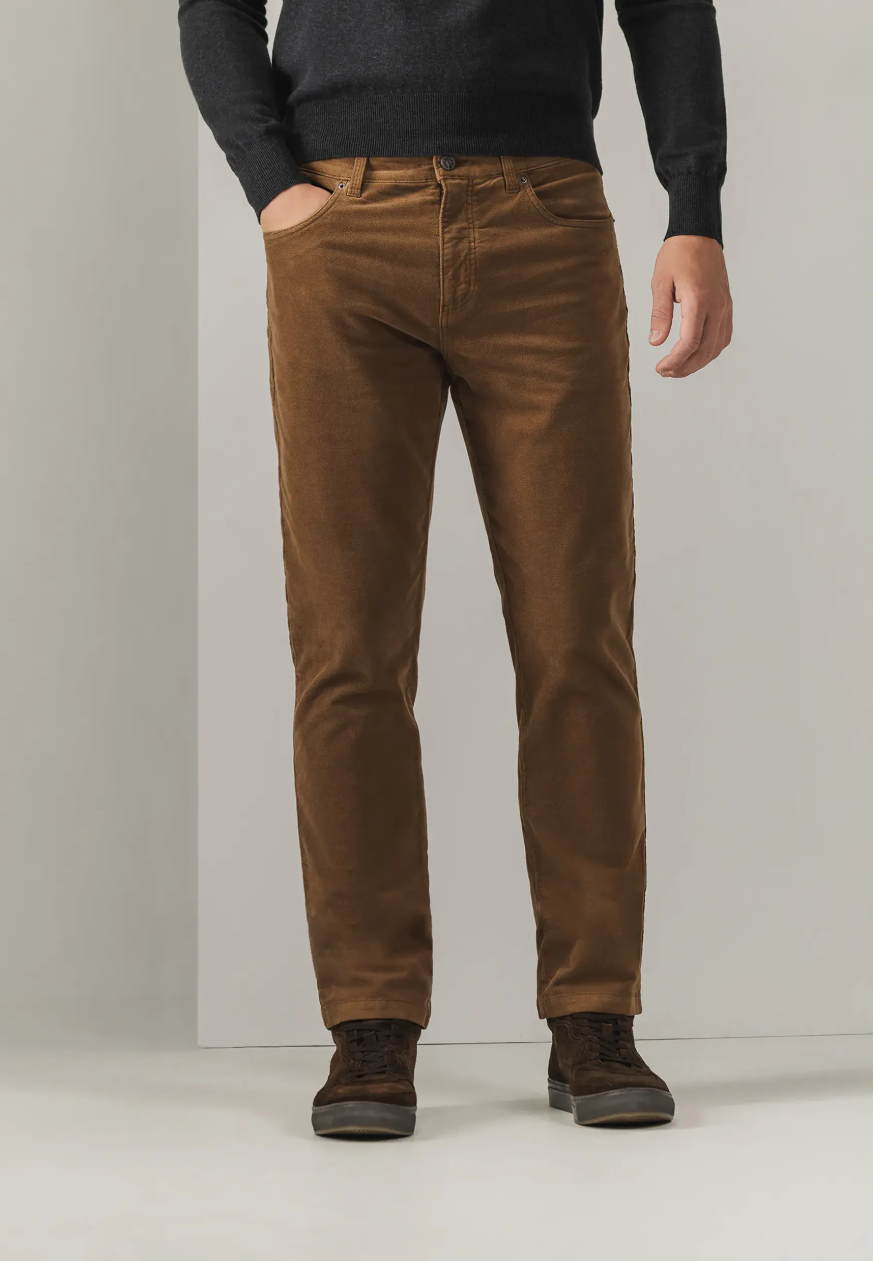 RACER 5-pocket in stretchstof