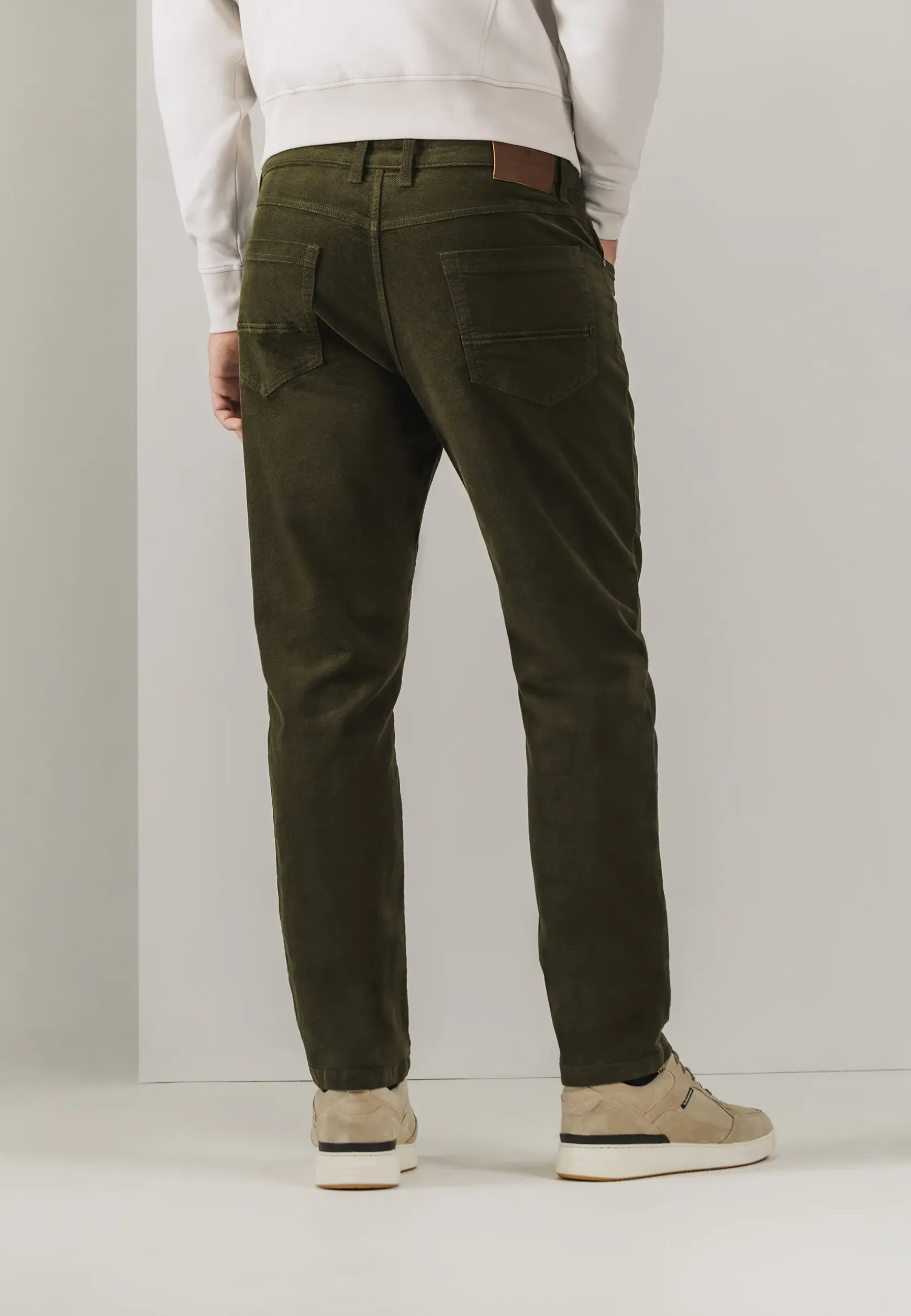 RACER 5-pocket in stretchstof