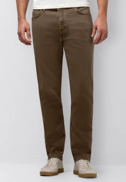 RACER 5-pocket van gekleurd stretchdenim