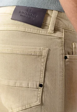 RACER 5-pocket van gekleurd stretchdenim
