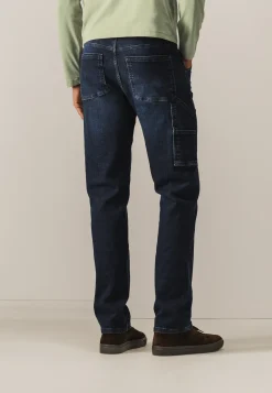 RACER 5-pocket van stretchdenim met carpenterzak