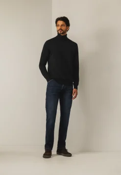 Regular fit coltrui van katoen