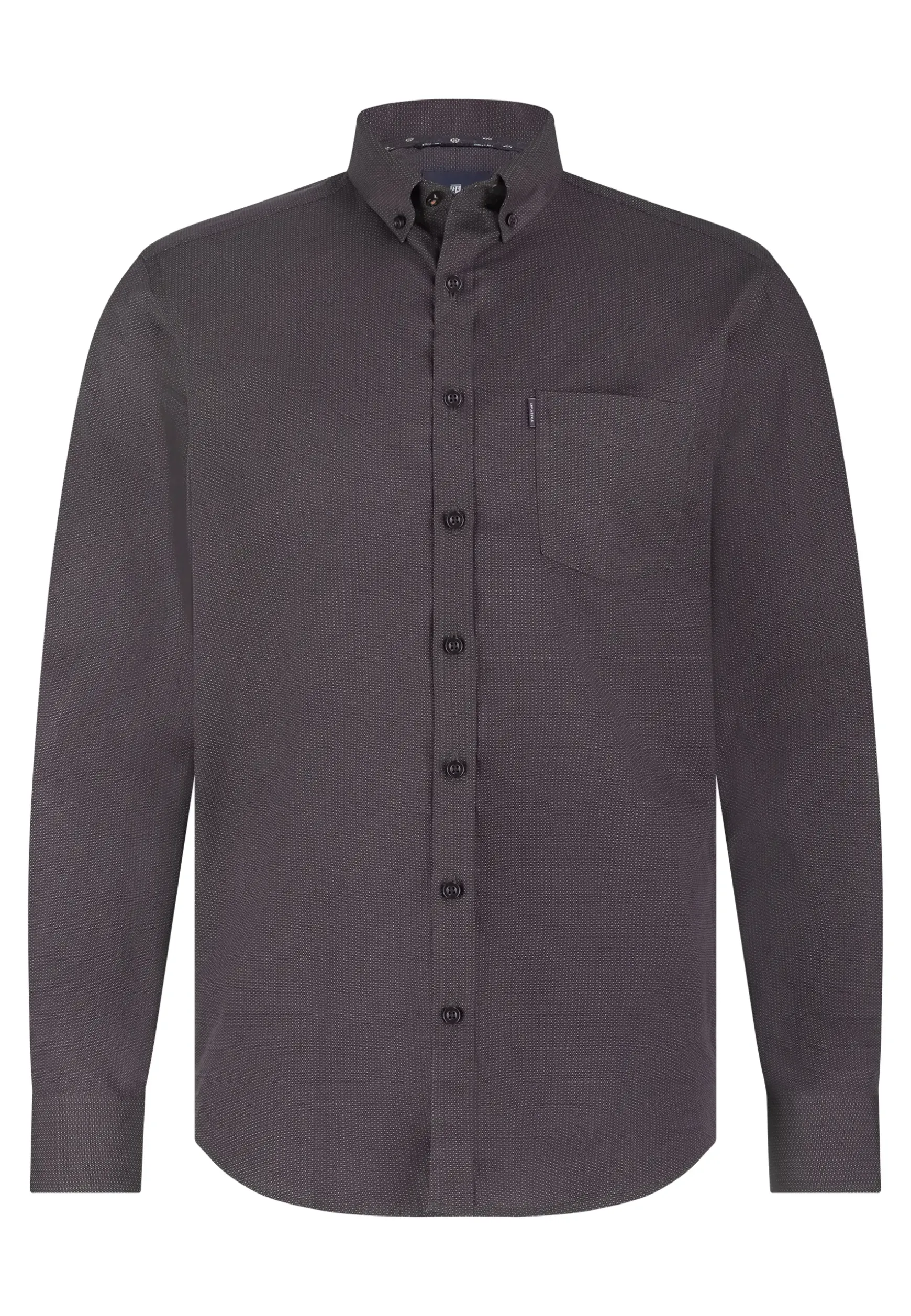 Regular fit overhemd met all-over print