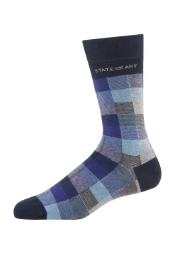Set van 3 paar sokken blauw